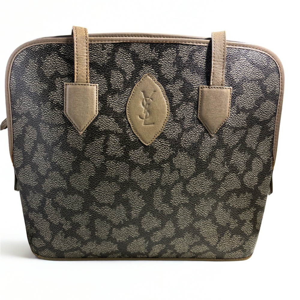 Yves Saint Laurent Giraffe Print Bag